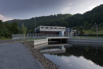 Stavba vodní elektrárny v Železném Brodě